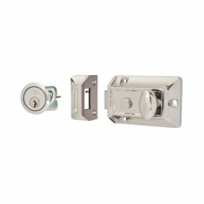 ERA Traditional Nightlatch - 60mm Backset - Polished Chrome Case/Cylinder