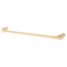 Exel Keswick 7mm D-Bar Cabinet Pull Handle - 224mm Centres - Satin Brass