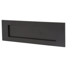 Letter Plate - 306 x 100mm - Matt Black