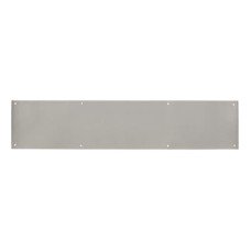 Exel 430 Stainless Steel Kick Plate / Finger Plate - Made to Measure - 1.5mm - Satin