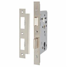 Union JHD72ESL Heavy Duty DIN Euro Escape Sashlock - 90mm Case - 60mm Backset - Square - Stainless