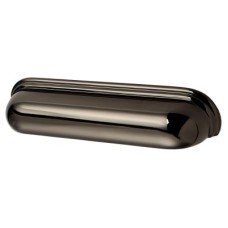 Crofts & Assinder Calgary Cabinet Cup Handle - 128mm Centres - Black Nickel