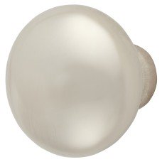 Alexander & Wilks Wade Round Cabinet Knob - 32mm Diameter - Polished Nickel