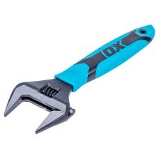 OX Pro Ultra Wide Jaw Adjustable Wrench - 200mm/8