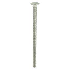 TIMCO Carriage / Coach Bolt - M8 x 150mm - A2 Stainless Steel - Pack of 5