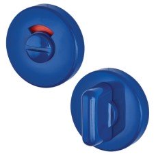 Hoppe AR600/29 Nylon Bathroom Turn & Release with Indicator - 52mm Diameter - Cobalt Blue