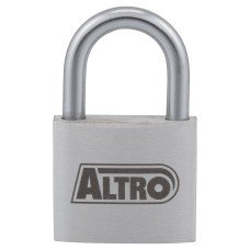 Exel Aluminium Padlock - 40mm Body - 23.5 x 22mm Shackle - Keyed to Differ