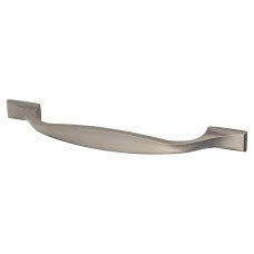 Crofts & Assinder Marlborough 15mm D-Bar Cabinet Pull Handle - 128mm Centres - Brushed Iron