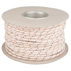 Everlasto No.3 Red Spot Waxed Cotton Sash Window Cord - 6.5mm Diameter - 100m Coil Everlasto No.3 Red Spot Waxed Cotton Sash Window Cord - 6.5mm Diameter - 100m Coil
