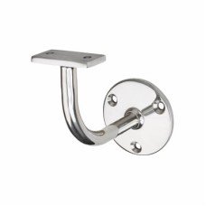 Steelworx Handrail Bracket - 85mm Projection - Polished Stainless Steel