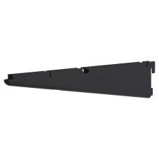 Exel Top Track System - Shelf Bracket - 330mm Length - Black