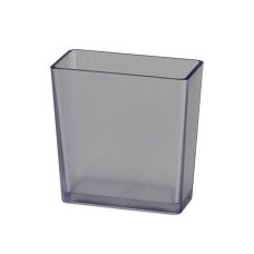 elfa Top Track System - Tall Storage Craft Box - 49 x 98 x 100mm - Translucent