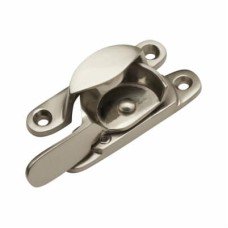 Exel Heavy Duty 14mm Narrow Keep Locking Fitch Sash Window Fastener - 65 x 14mm - Satin Nickel
