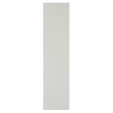 Hoppe AR624A Nylon Self-Adhesive Plain Finger Plate - 305 x 75mm - Diamond White