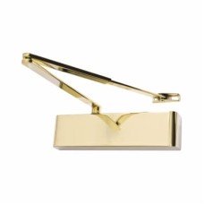 Rutland TS.9205 Fire Door Closer - Power Size 2-5 - Push/Pull Mounting - PVD Polished Brass
