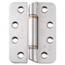 Eclipse Thrust Bearing Grade 14 Anti-Ligature Butt Hinge - 102 x 76 x 3mm - Satin Stainless - Pair