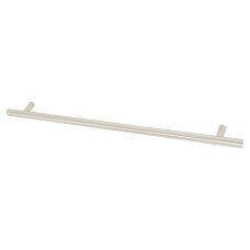 Exel 12mm T-Bar Cabinet Pull Handle - 288mm Centres - Satin Nickel