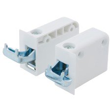 Blum Wall Cabinet Mounting Set Left & Right Hanger - White