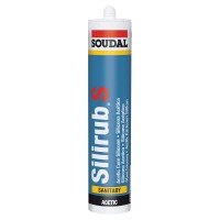 Soudal Silirub S Sanitary Silicone - 300...