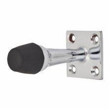 Exel Square Base Projection Door Stop - 70mm Projection - Polished Chrome Exel Square Base Projection Door Stop - 70mm Projection - Polished Chrome