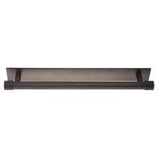 Frelan Hoxton Sturt Cabinet Handle on Fanshaw Backplate - 224mm Centres - Dark Bronze