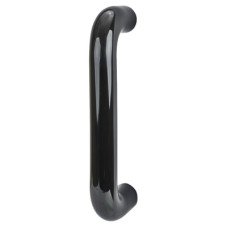 Hoppe AR602/300 Nylon D-Bar Door Pull Handle - Bolt Fix - 300mm c/c - Ebony Black