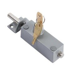 ERA Multi-Purpose Locking Bolt - Satin Chrome - Pack of 1 with Key