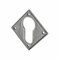Olde Forge Diamond Escutcheon - 51mm Diameter - Euro - Pewter