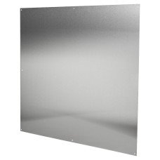 Exel Screw Fix 430 Stainless Steel Kitchen Splashback - 600 x 600mm - Satin