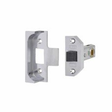 UNION 2650 Rebated Tubular Latch - 80mm Case - 57mm Backset - Silver
