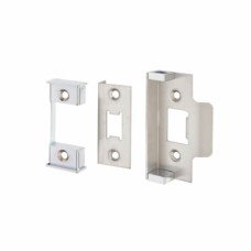 Exel 12.5mm Rebate Kit to suit Heavy Duty Tubular Latch - Satin Chrome