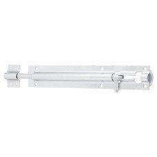 Traditional Tower Gate Bolt - Straight - 262mm Length - Zinc Plated