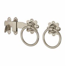 GateMate Heavy Duty Ring Gate Latch - 150mm Throw - 316 Stainless Steel