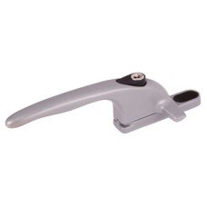 Securistyle Virage Cockspur Locking Window Handle - 9mm Nose Height - Left Hand - Silver