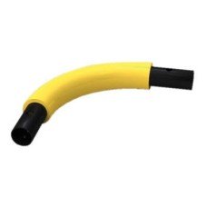 FibreRail Bend - Key Clamp System - End - Yellow