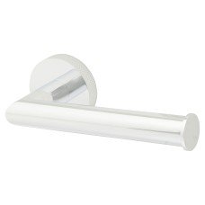 Hampstead Knurled Toilet Roll Holder - 140 x 65 x 57mm - Polished Stainless Steel 