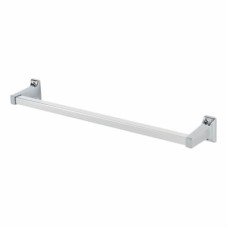 Croydex Sutton Square Towel Bar - 50 x 481 x 71mm - Polished Chrome
