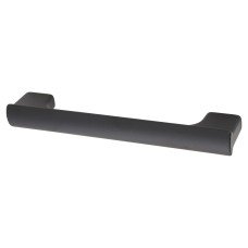 M Marcus Vault 11mm D-Bar Cabinet Pull Handle - 128mm Centres - Matt Black