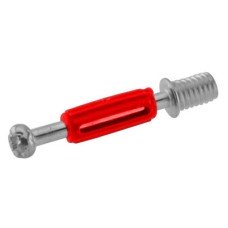 Thread Dowel - Cam Centre/Pin Length 28mm - Red - Pack of 50