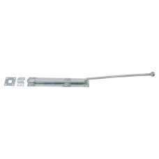 Monkey Tail Gate Bolt - Straight Handle - 610mm Length - Galvanised Steel