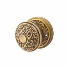 Heritage Brass by M Marcus Aydon Mortice Door Knob - 69mm Rose Diameter - Antique Brass