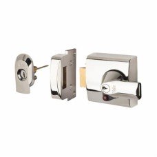 Yale PBS1 BS3621:2007 Nightlatch - 60mm Backset - Polished Chrome Case/Cylinder Yale PBS1 BS3621:2007 Nightlatch - 60mm Backset - Polished Chrome Case/Cylinder