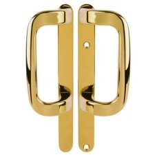 Trojan uPVC Patio Dummy Door Handle - Gold
