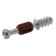 Self Drive Dowel - Cam Centre/Pin Length 24mm - Brown - Pack of 50 Self Drive Dowel - Cam Centre/Pin Length 24mm - Brown - Pack of 50