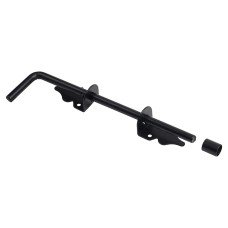 Light Duty Drop Down Garage Bolt - 295mm Length - Black