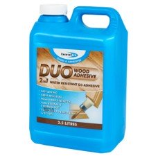 Bond It Duo PVA Wood Glue - 2500ml - Clear Bond It Duo PVA Wood Glue - 2500ml - Clear