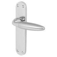 Exel Polished/Satin Chrome Latch Door Ha...