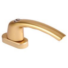 Hoppe TBT1 uPVC/Timber Tilt Before Turn Locking Multipoint Window Handle - Dual - Anodised Gold