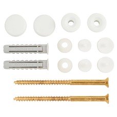 Fischer WB10 Toilet Pan & Bidet Floor Fixing Kit - 8 x 40mm - Pack of 2