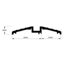 Sealmaster Watershed Seal - 2100mm Length - TKS Threshold - Inward/Outward Opening Doors - Silver Sealmaster Watershed Seal - 2100mm Length - TKS Threshold - Inward/Outward Opening Doors - Silver